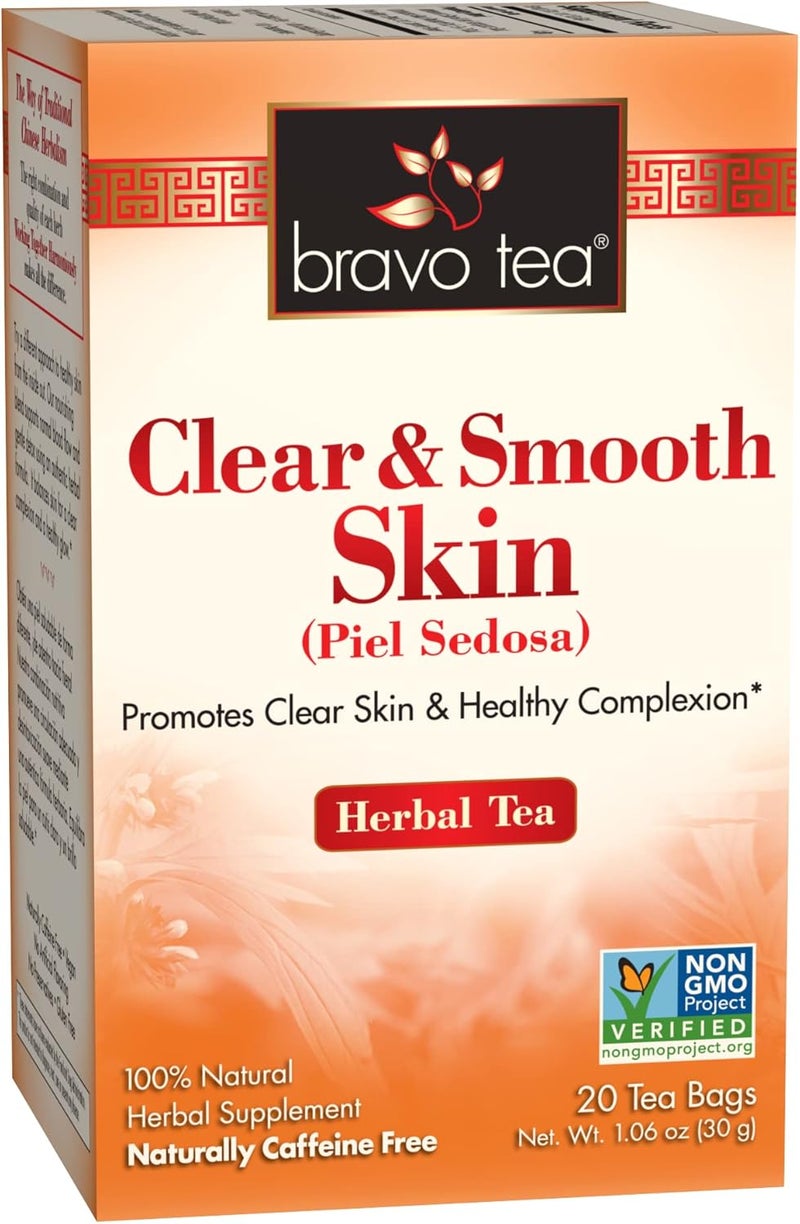 Bravo Teas Bravo Tea Clear & Smooth Skin Herbal Tea - Image 1